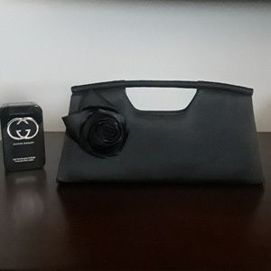NWOT Black Silk Purse